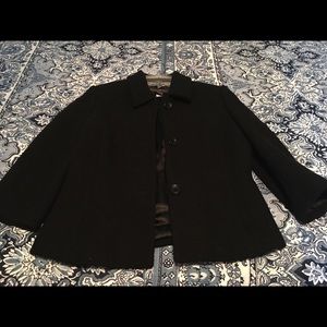 Banana Republic Black Tweed Womens Blazer Sz 6